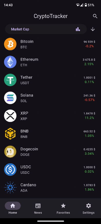 Скриншот 6 — CryptoTracker