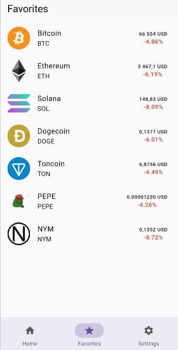 Скриншот 8 — CryptoTracker
