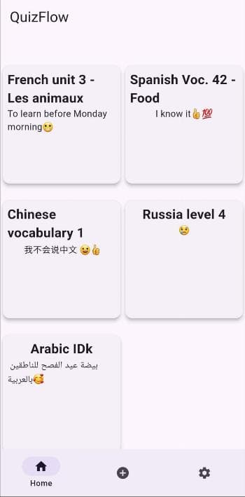 Скриншот 1 — QuizFlow