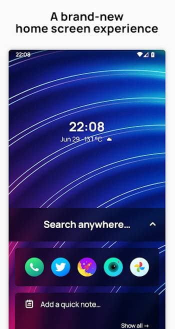 Скриншот 1 — Starlight Launcher
