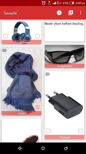 Скриншот 4 — Stuff List