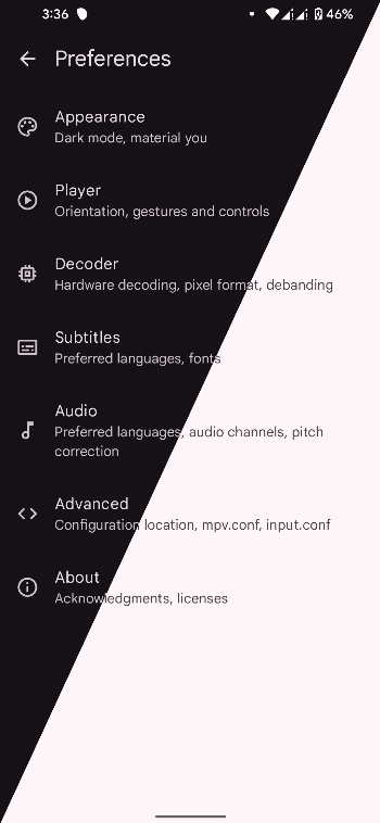 Скриншот 3 — mpvKt: MPV based media player