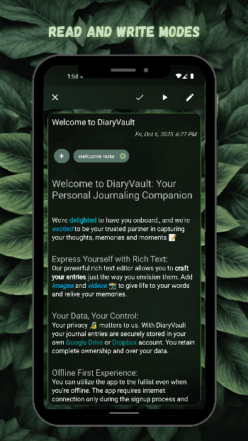 Скриншот 4 — Diary Vault