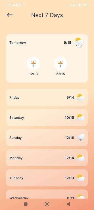 Скриншот 2 — Weathernaut