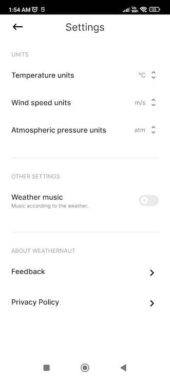 Скриншот 4 — Weathernaut