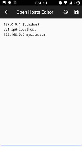 Скриншот 3 — Open Hosts Editor
