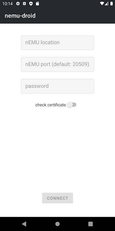 Скриншот 1 — nemu-droid