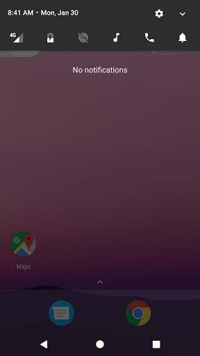 Скриншот 1 — Volume Notification