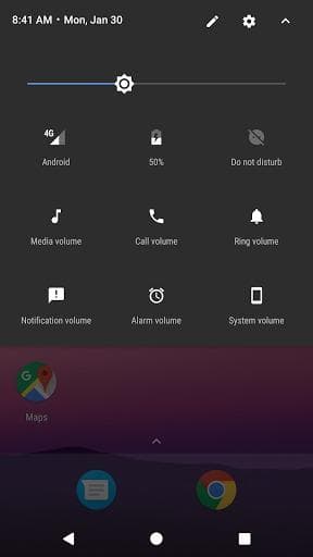 Скриншот 2 — Volume Notification