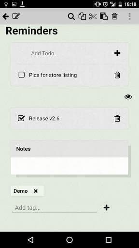 Скриншот 1 — OpenTodoList