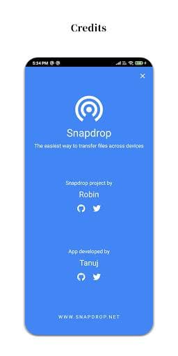 Скриншот 6 — Pairdrop Snapdrop