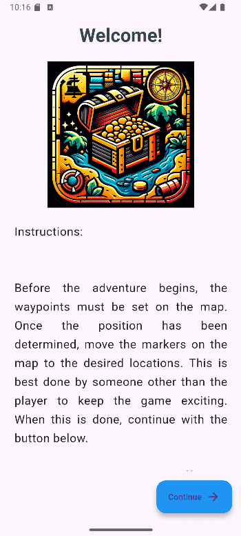 Скриншот 1 — Treasure Hunt