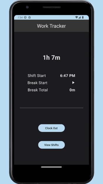 Скриншот 4 — Work Tracker