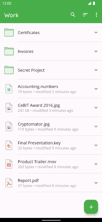 Скриншот 5 — Cryptomator