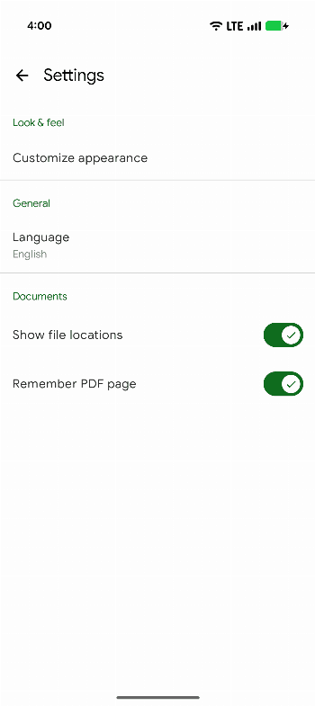 Скриншот 5 — Fossify Documents Beta