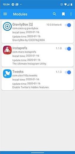 Скриншот 3 — EdXposed Manager