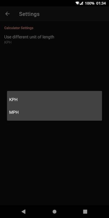 Скриншот 5 — OTR Speed Calculator