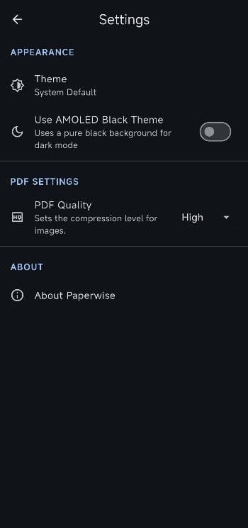 Скриншот 3 — PaperWise