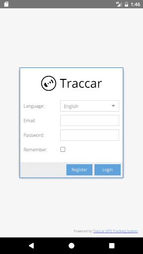 Скриншот 1 — Traccar Manager