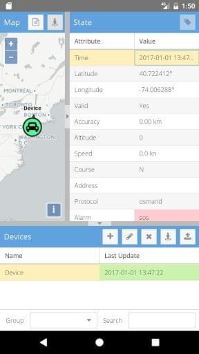 Скриншот 3 — Traccar Manager