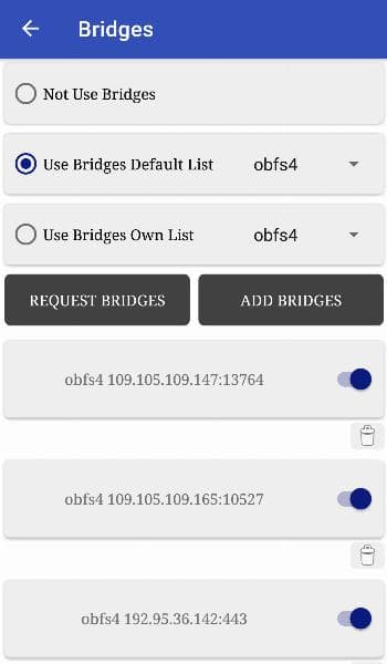 Скриншот 3 — InviZible Pro **BETA**