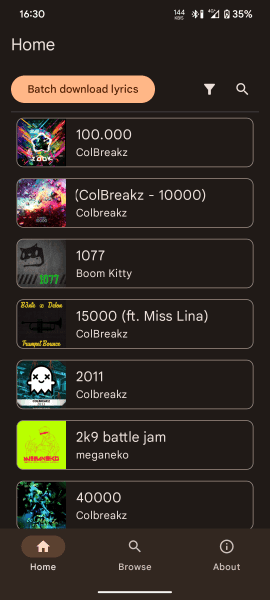 Скриншот 2 — SongSync