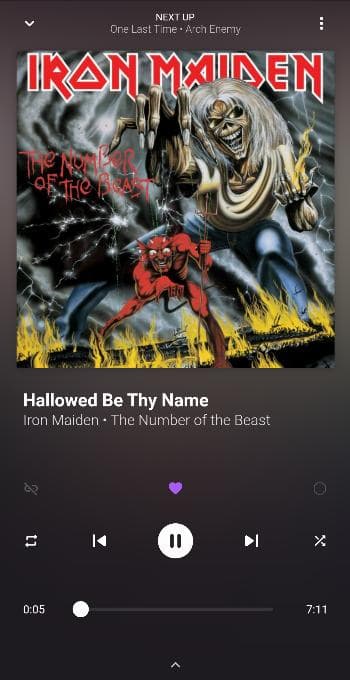 Скриншот 1 — mucke - Music Player
