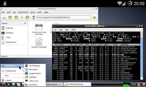 Скриншот 3 — Linux Deploy