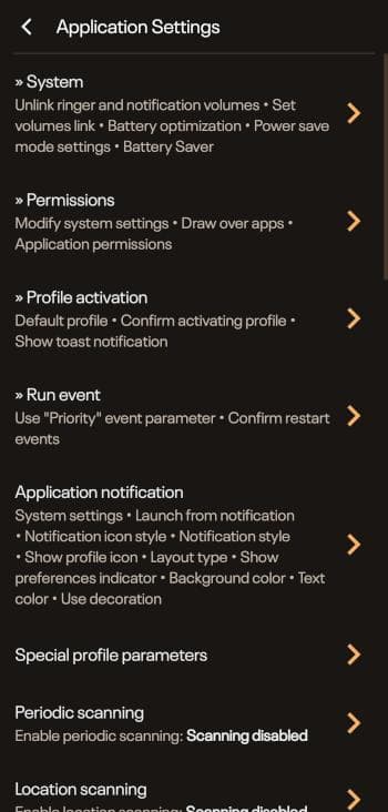 Скриншот 7 — PhoneProfilesPlus