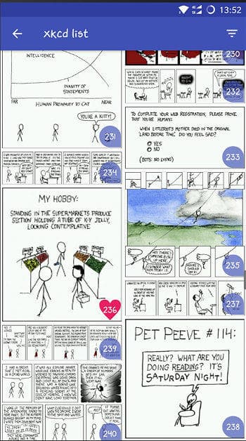 Скриншот 3 — xkcd - comics viewer