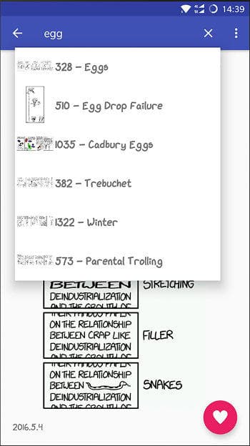 Скриншот 5 — xkcd - comics viewer