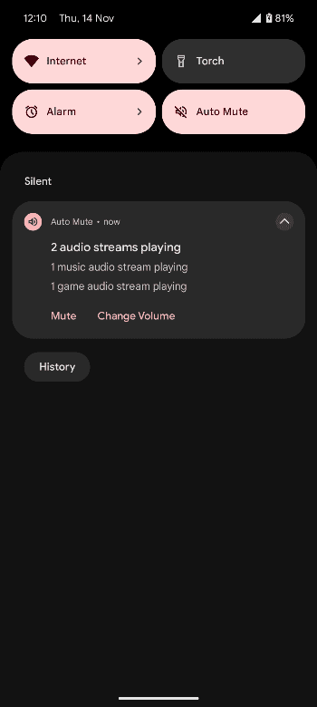Скриншот 3 — Auto Mute