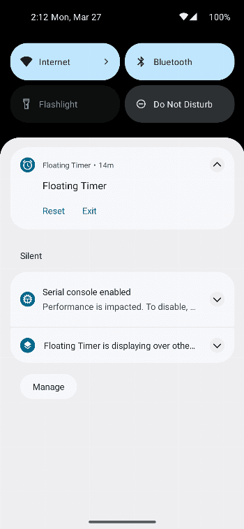 Скриншот 8 — Floating Timer