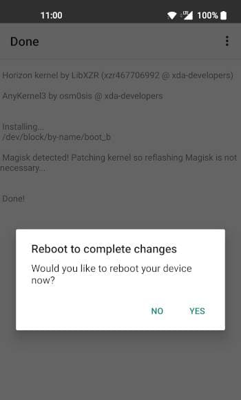 Скриншот 2 — Horizon Kernel Flasher