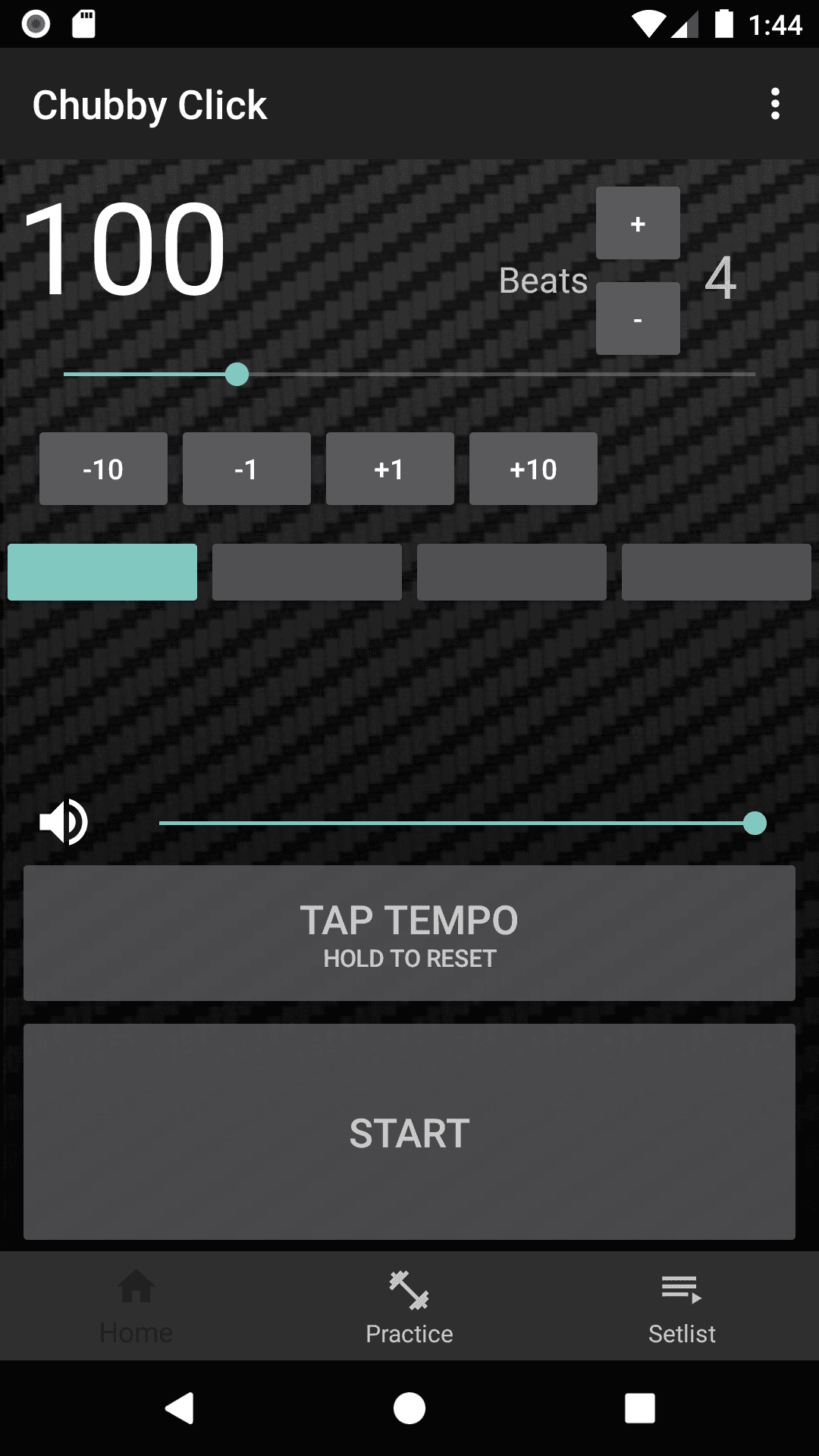 Скриншот 1 — Chubby Click - Metronome