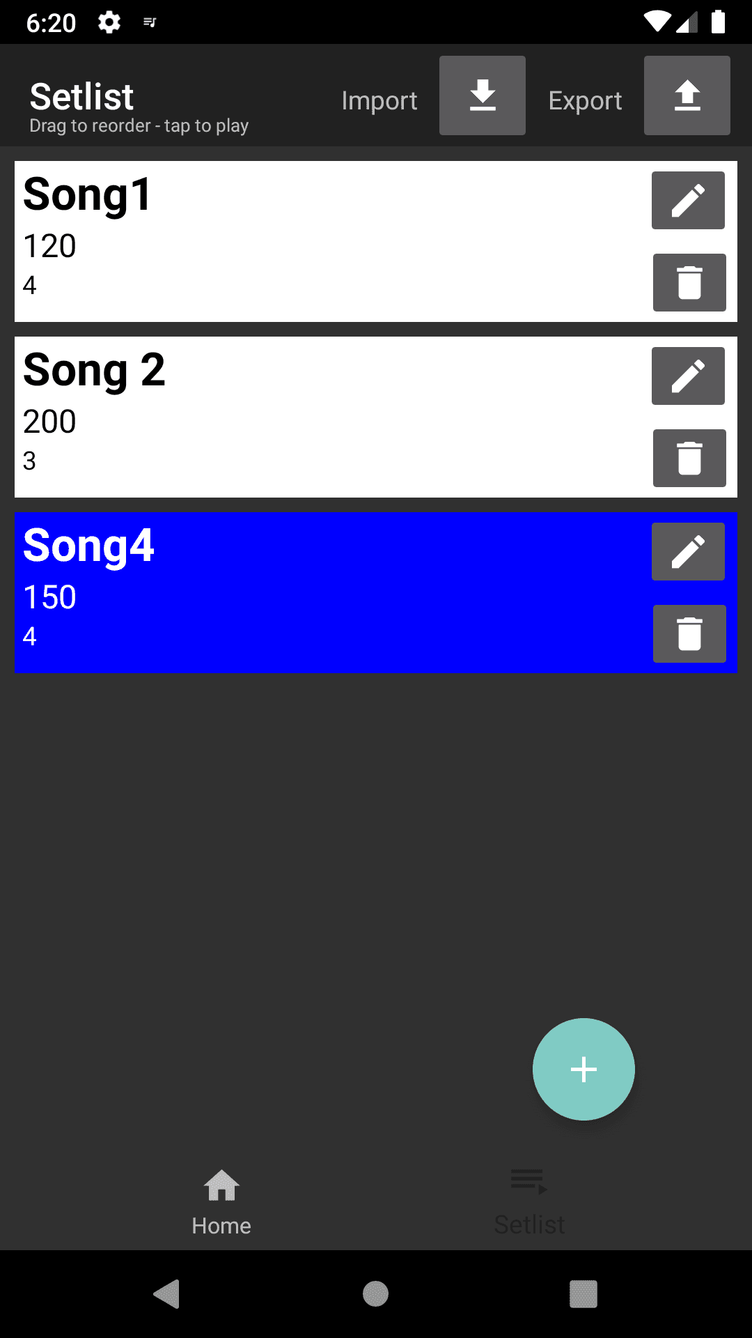Скриншот 4 — Chubby Click - Metronome
