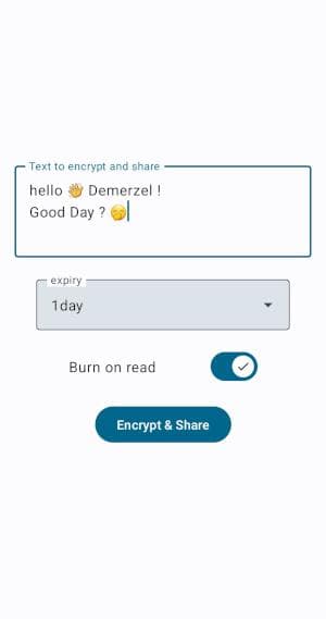 Скриншот 3 — Share Paste O2