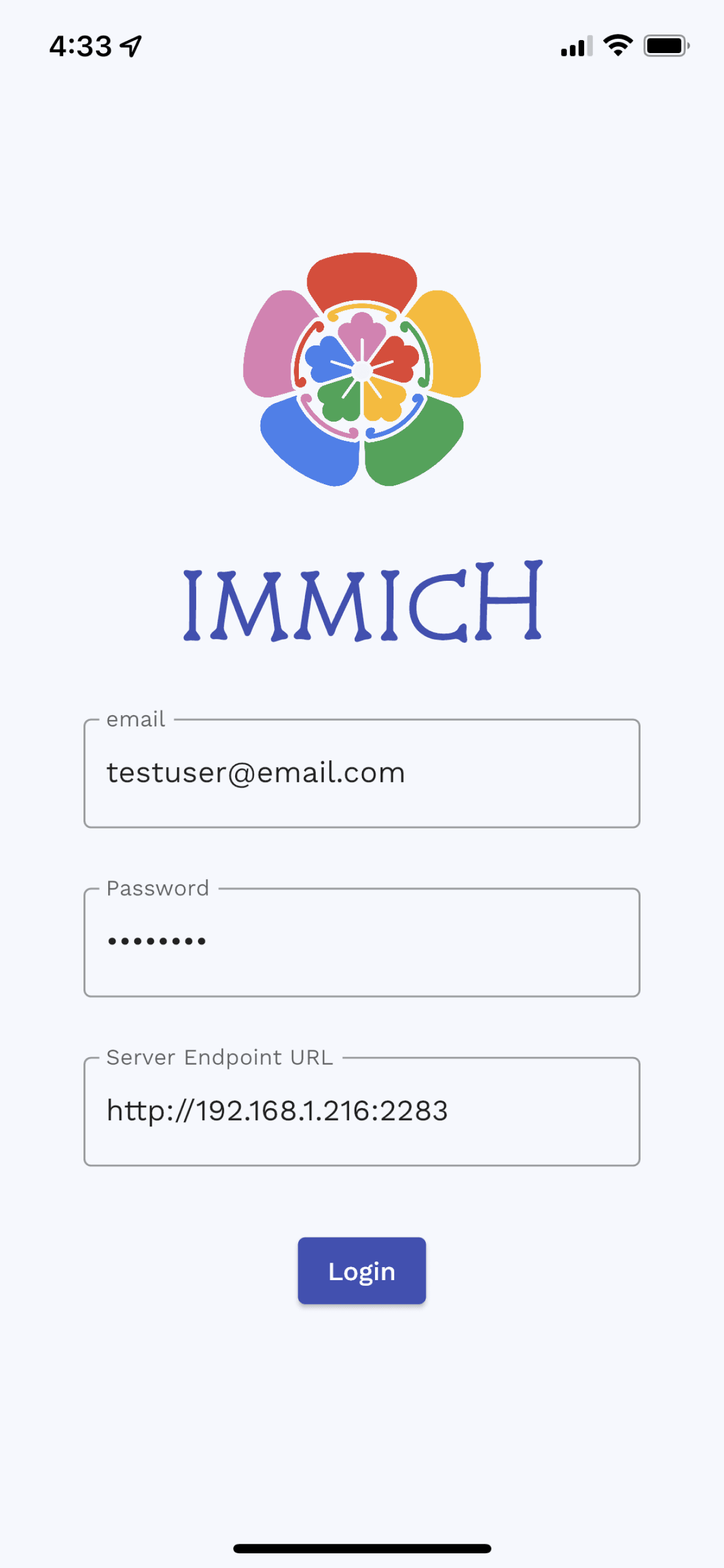 Скриншот 1 — Immich