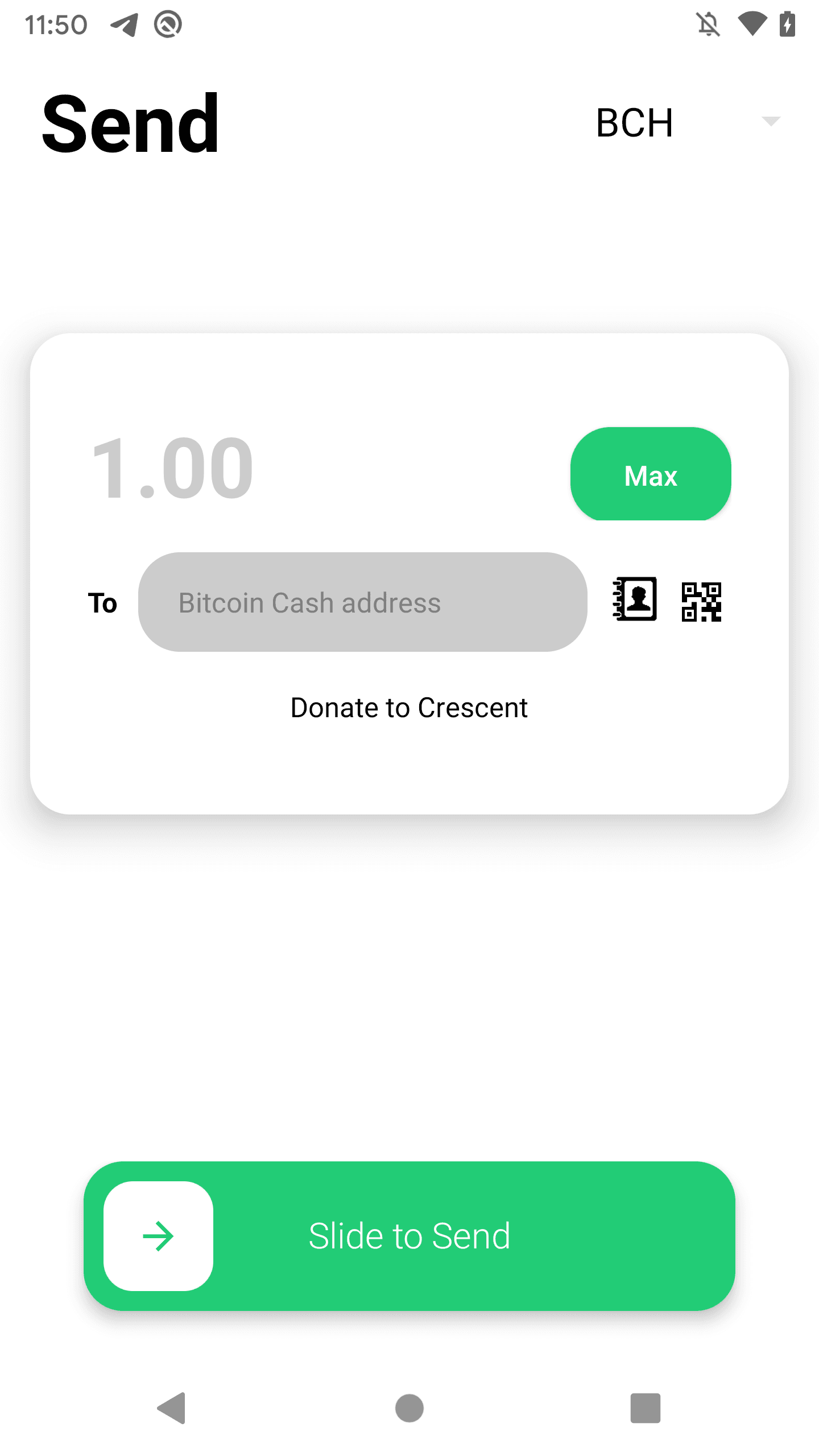 Скриншот 2 — Crescent Cash