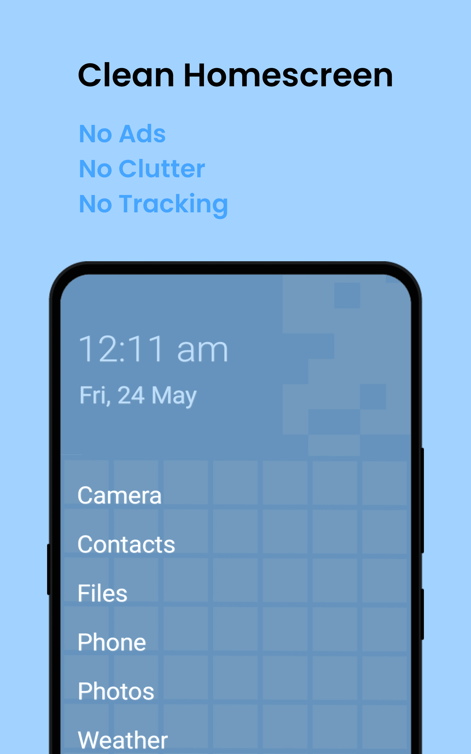 Скриншот 2 — Easy Launcher - Minimal launcher