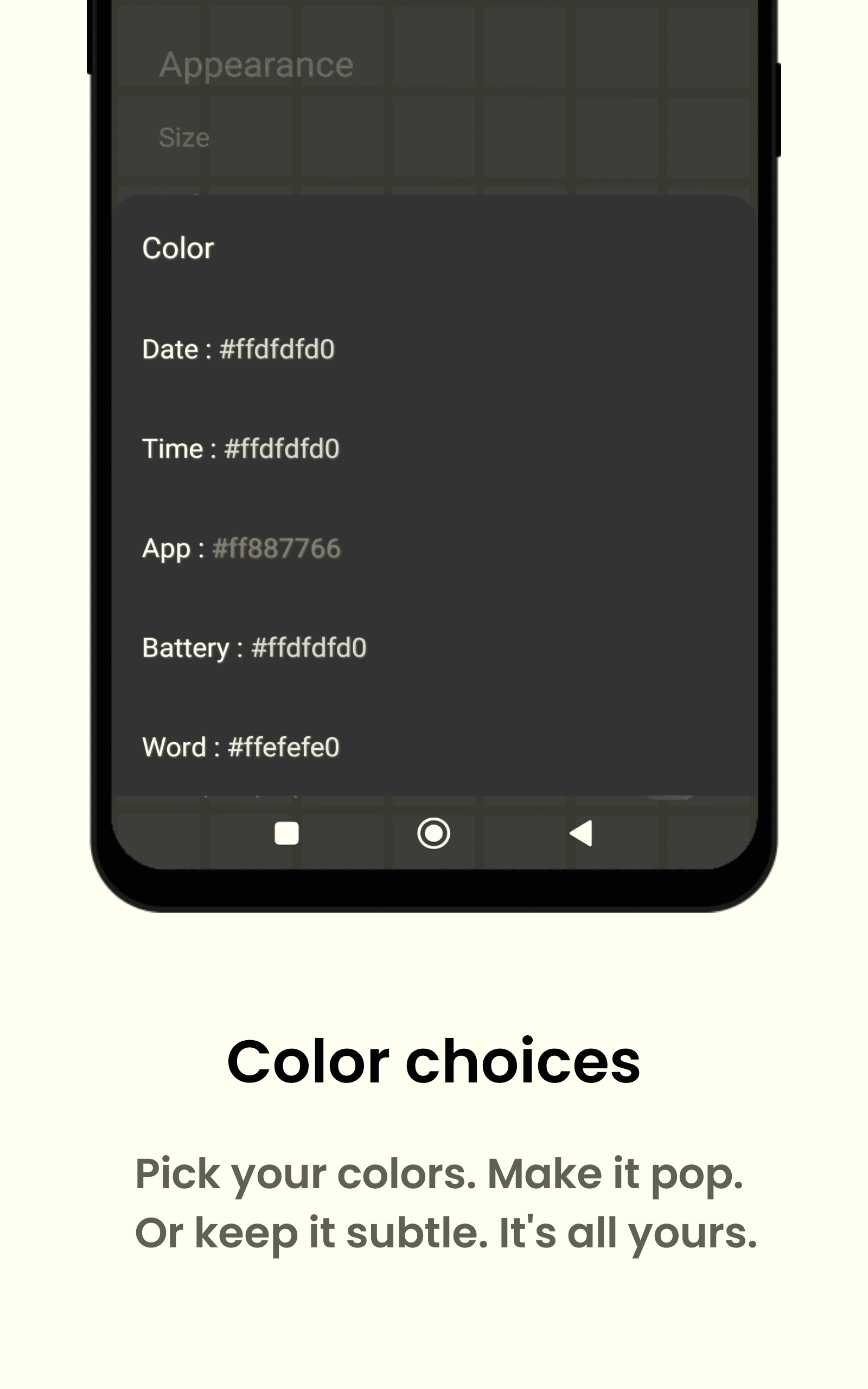 Скриншот 3 — Easy Launcher - Minimal launcher