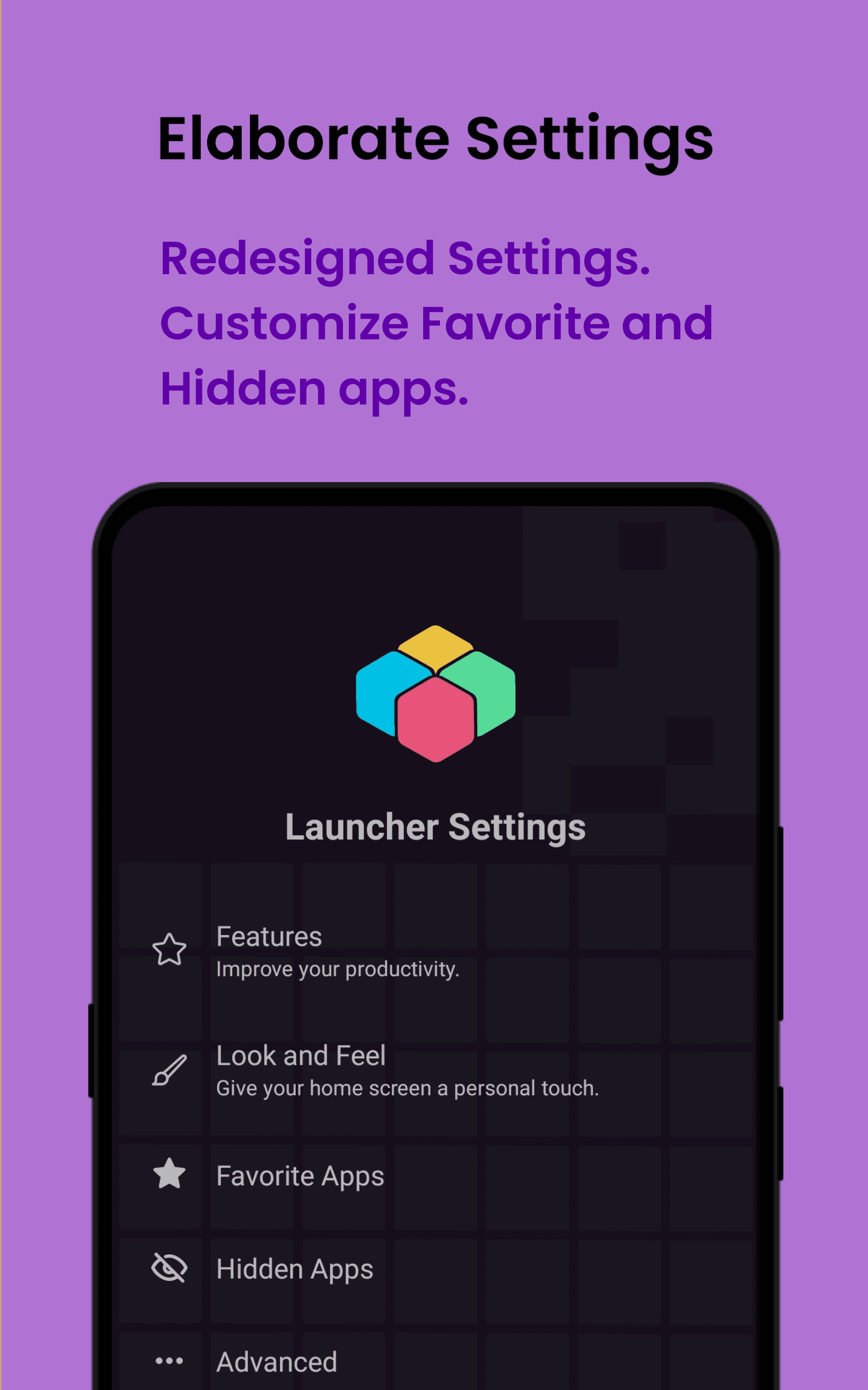 Скриншот 4 — Easy Launcher - Minimal launcher