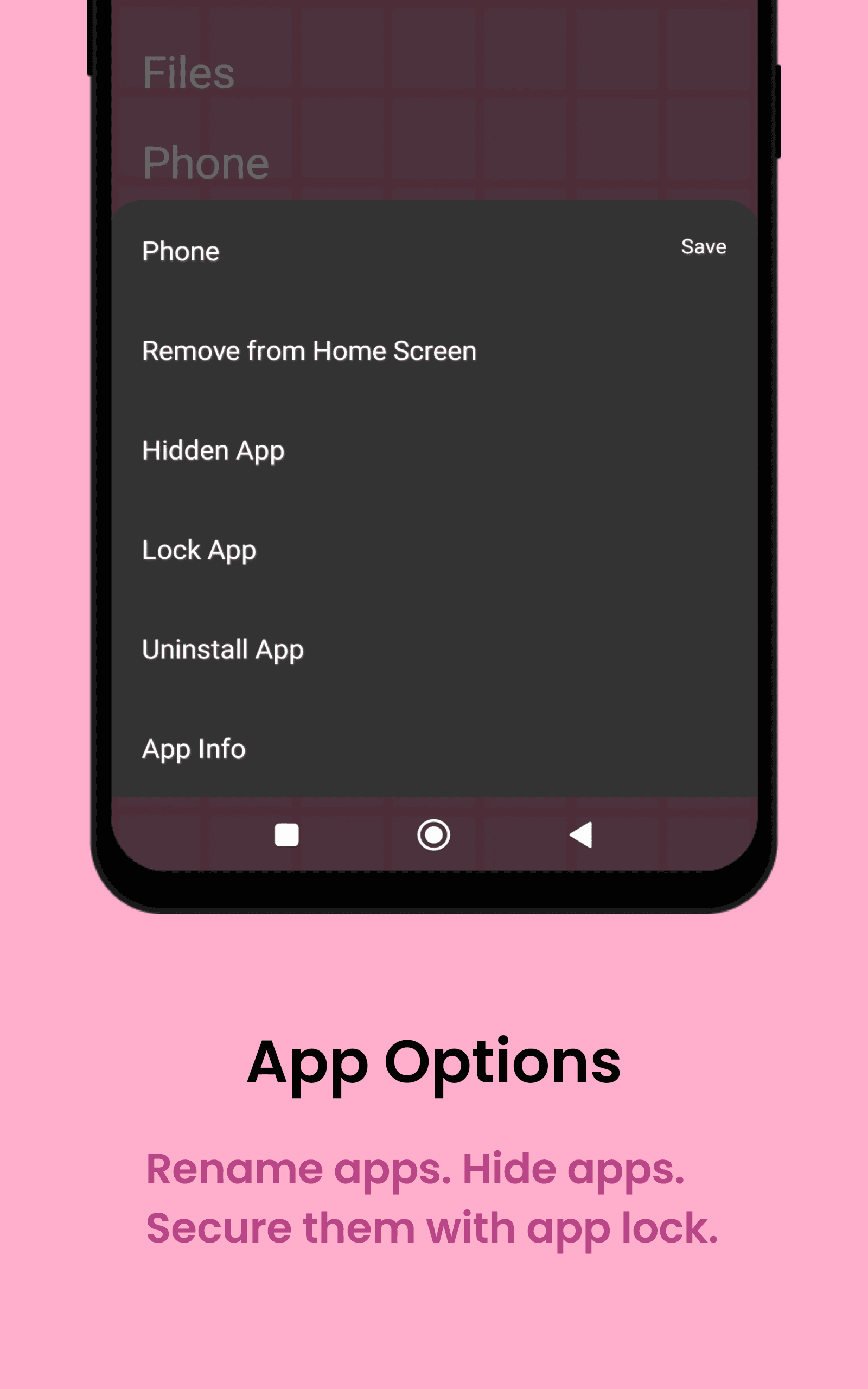 Скриншот 6 — Easy Launcher - Minimal launcher