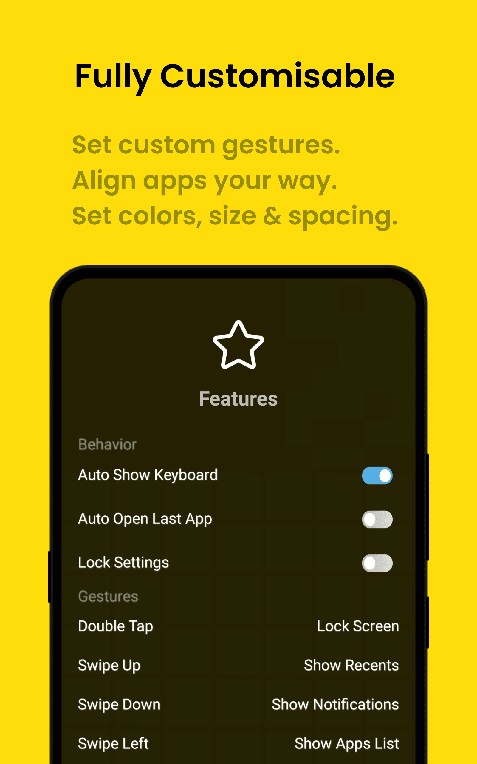 Скриншот 8 — Easy Launcher - Minimal launcher