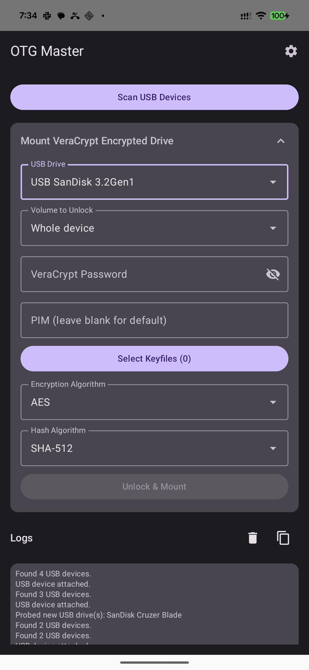 Скриншот 2 — OTG Master