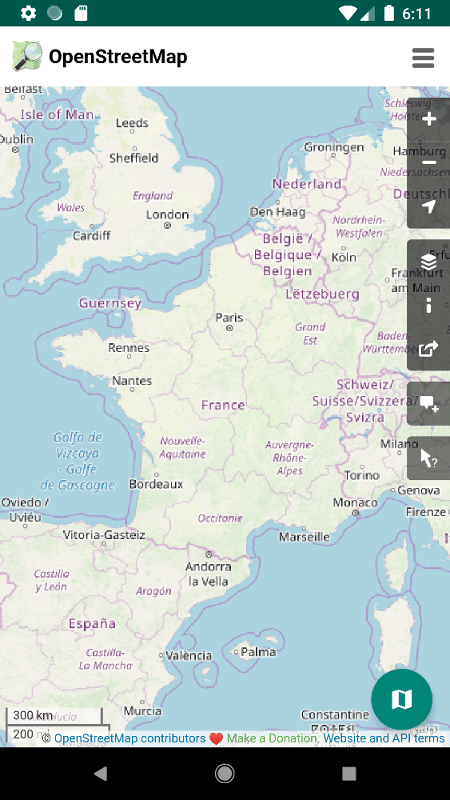 Скриншот 1 — OpenMultiMaps