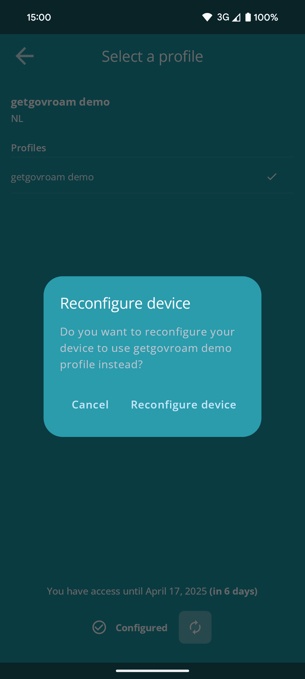 Скриншот 3 — getgovroam