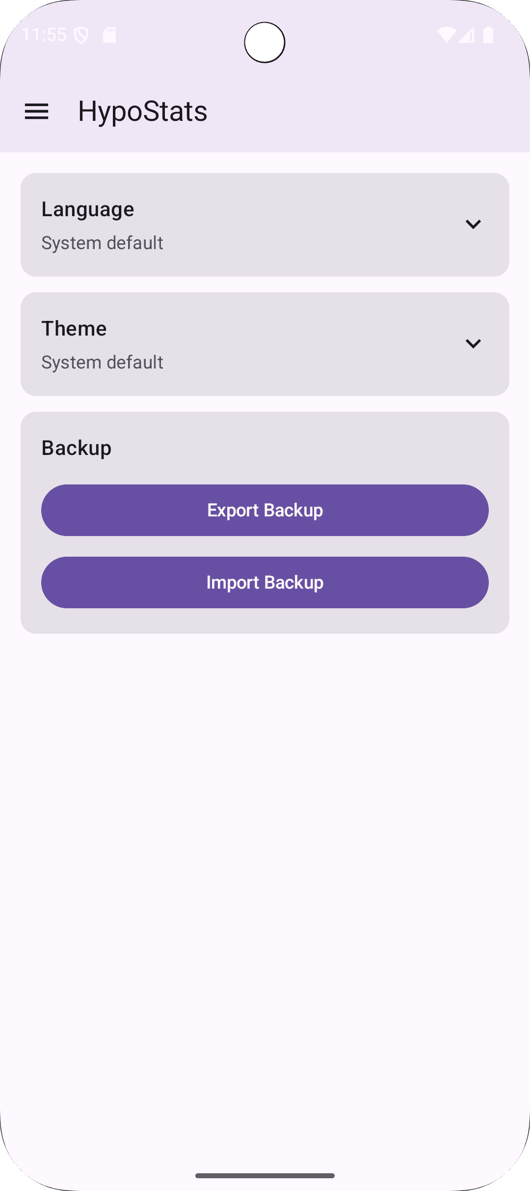 Скриншот 4 — HypoStats: Log Your Hypos