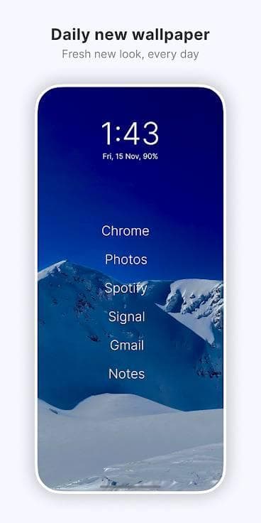 Скриншот 2 — Olauncher