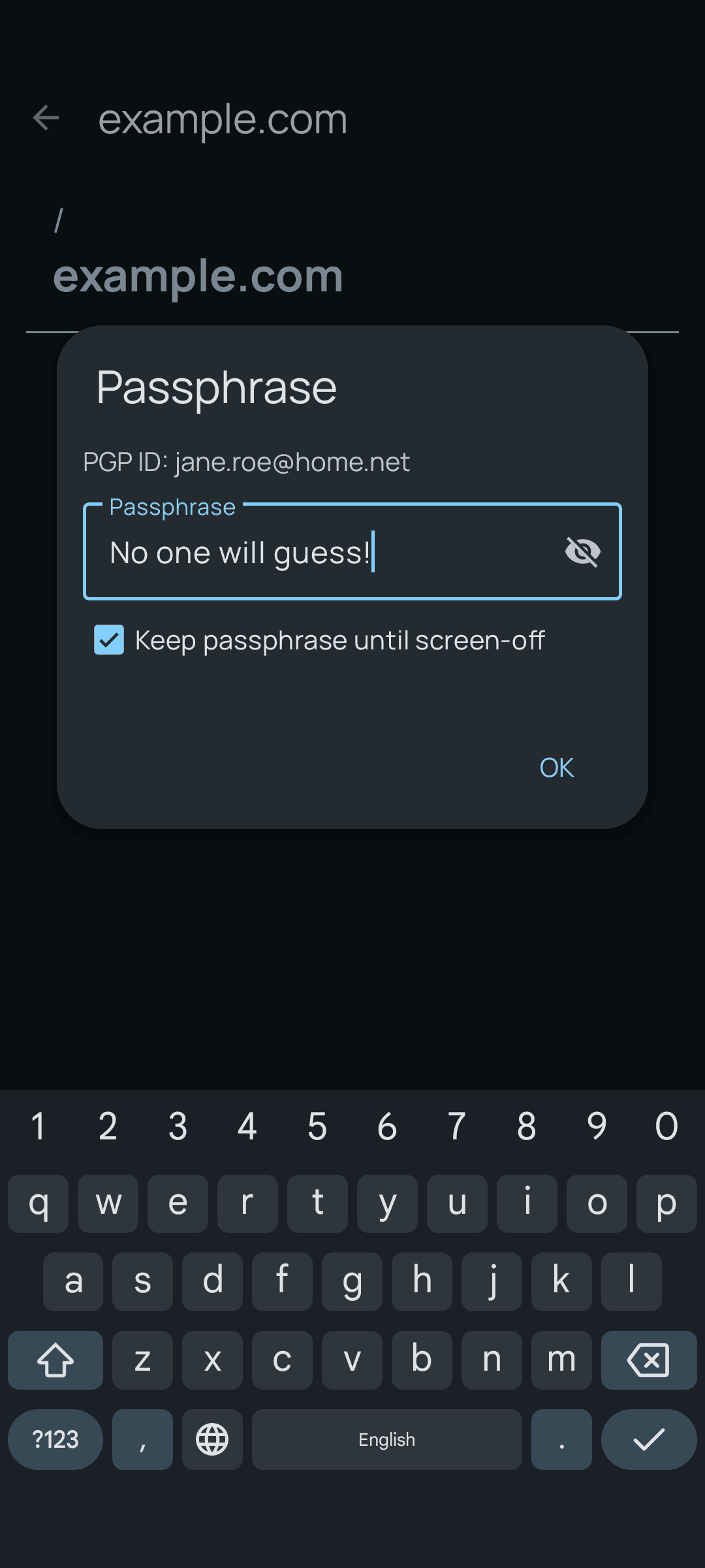 Скриншот 6 — Password Store